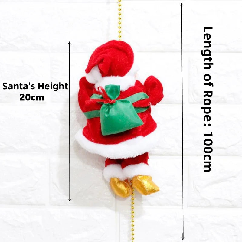 (🎁🎅 BEST 2023 GIFT. PRE-CHRISTMAS SALE 🎅🎁) Climbing Santa Claus