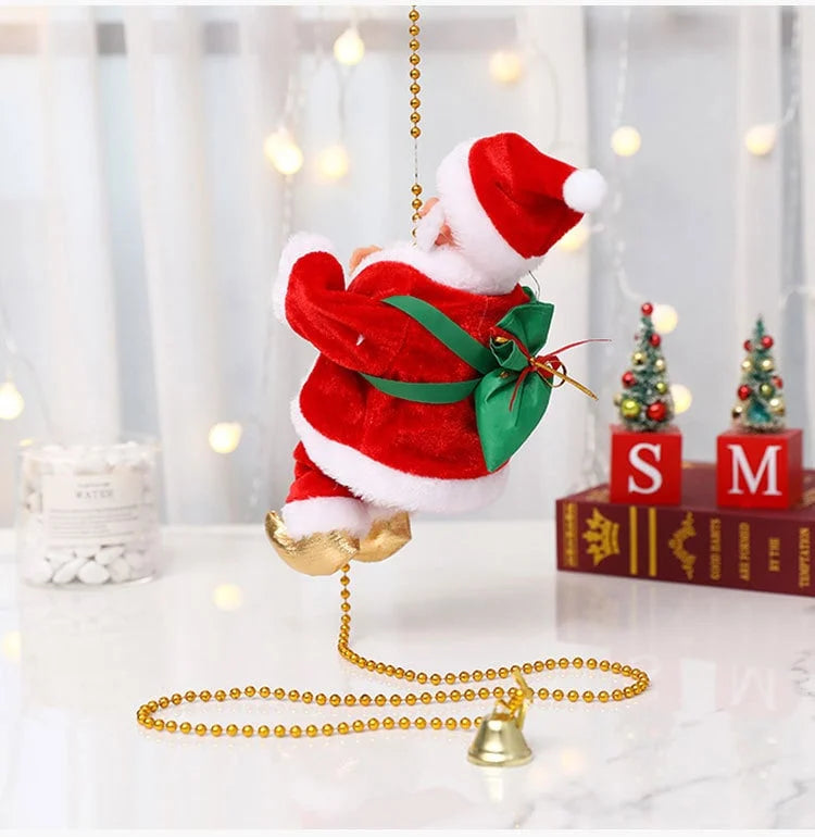 (🎁🎅 BEST 2023 GIFT. PRE-CHRISTMAS SALE 🎅🎁) Climbing Santa Claus