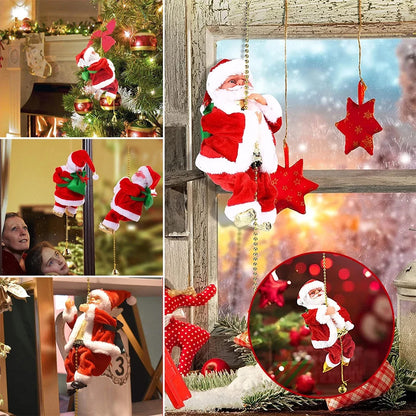 (🎁🎅 BEST 2023 GIFT. PRE-CHRISTMAS SALE 🎅🎁) Climbing Santa Claus